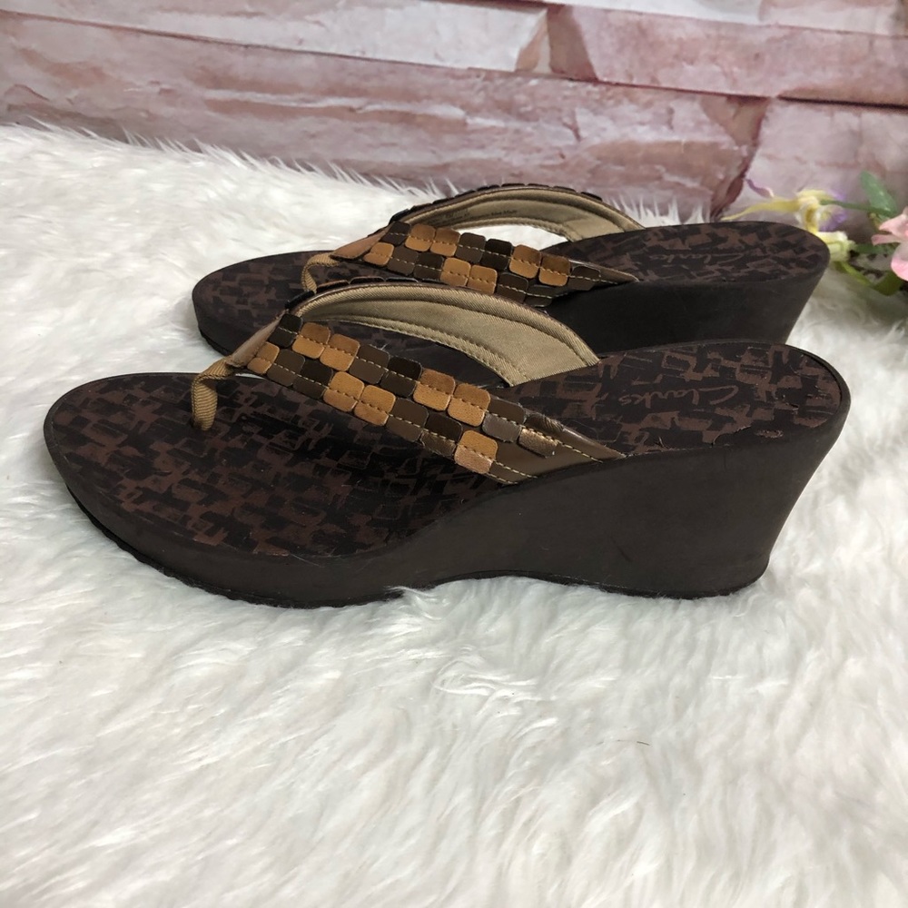 Clarks Slip-on sandals size 9